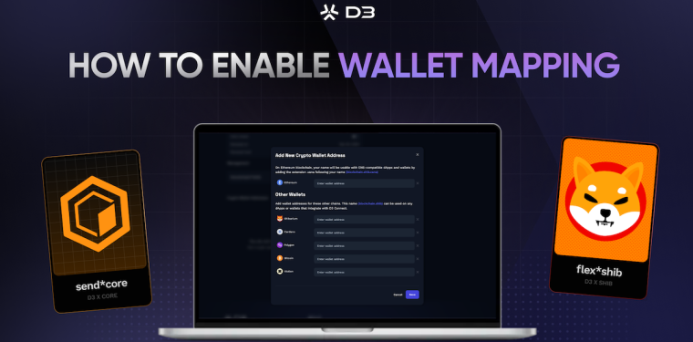 How To Enable Wallet Mapping B